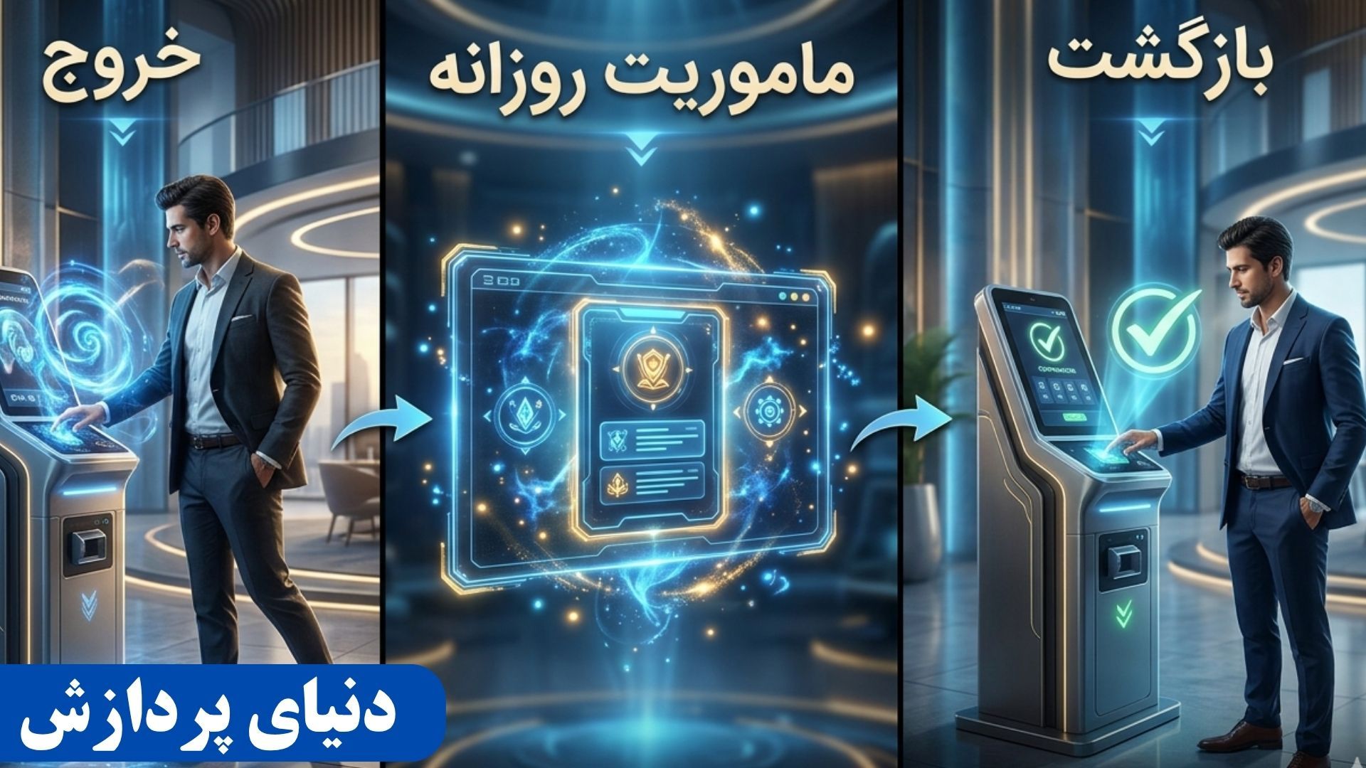 ماموریت روزانه در نرم‌ افزار حضور و غیاب